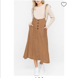 Lush Mod Overall Skirt